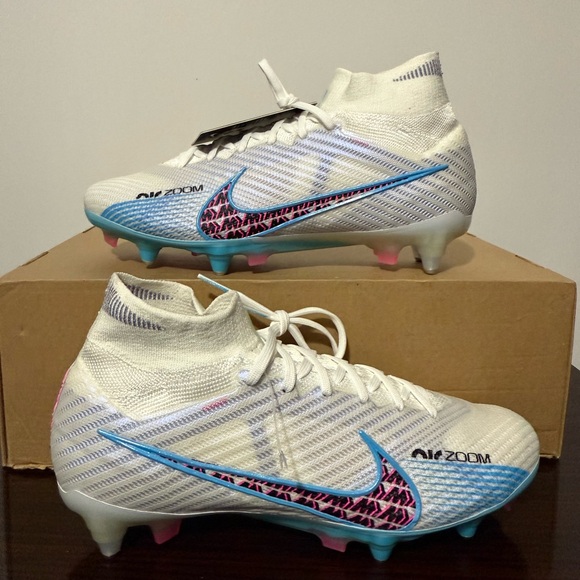 Nike Zoom Mercurial Superfly 9 Elite SG-Pro AC Blast FD0246-146 Men 6.5 Women 8 - Picture 1 of 5